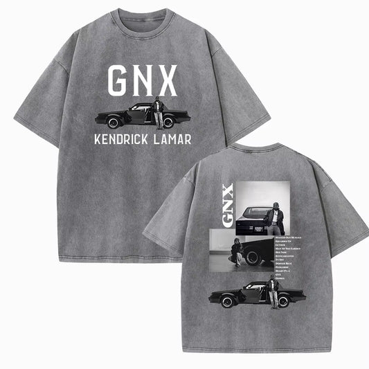 Kendrick Lamar GNX Tour Vintage O-Neck Cotton T-Shirts for Men and Women - Perfect Gift Top!