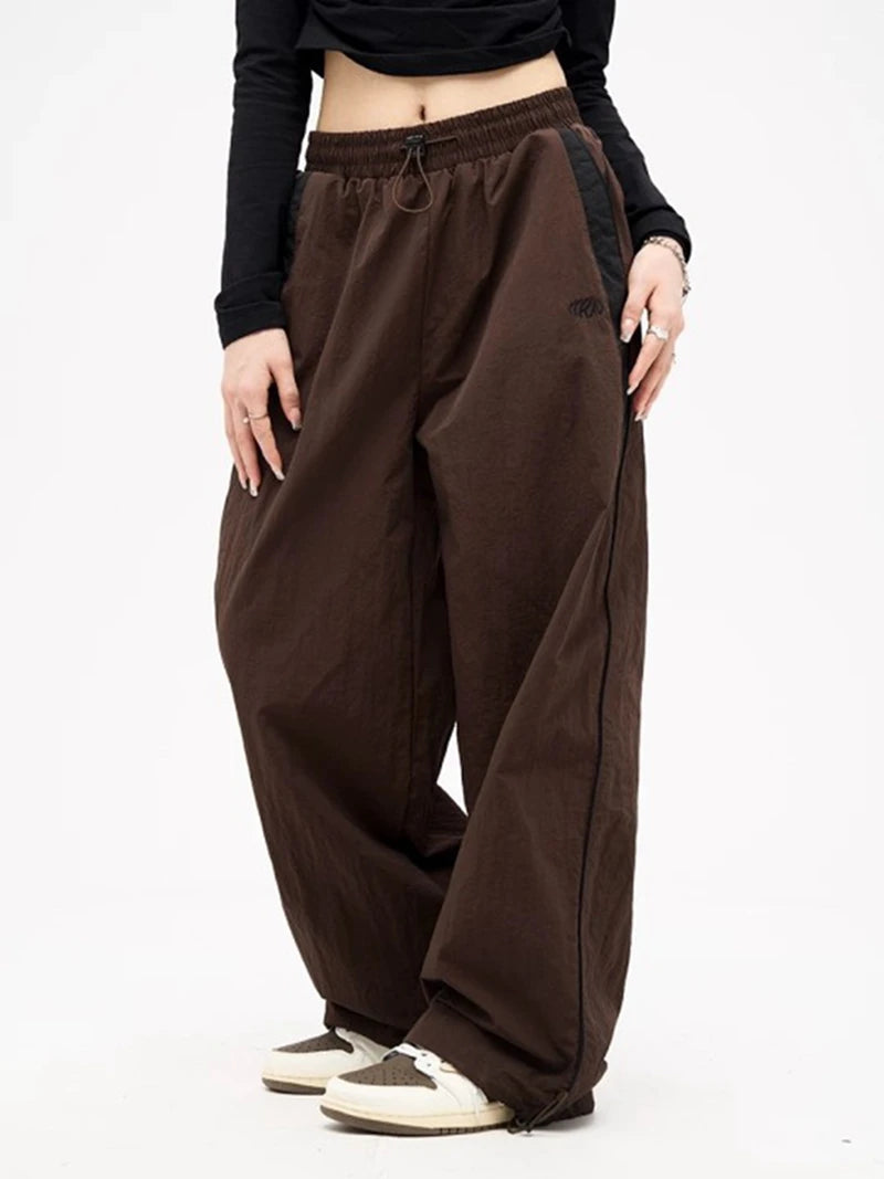 Chic Y2K Wide Leg Cargo Pants: Your New Go-To for Casual Street Style! 🖤✨ #VintageVibes #StreetwearFashion