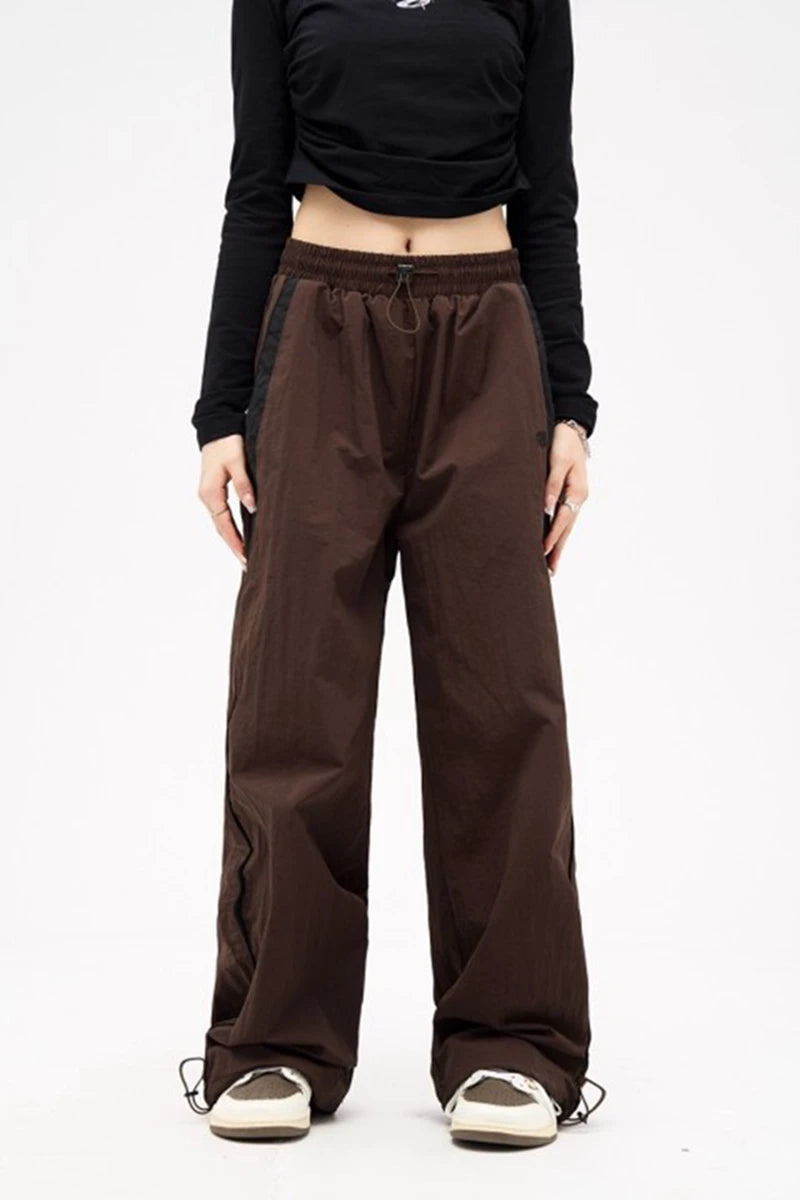 Chic Y2K Wide Leg Cargo Pants: Your New Go-To for Casual Street Style! 🖤✨ #VintageVibes #StreetwearFashion